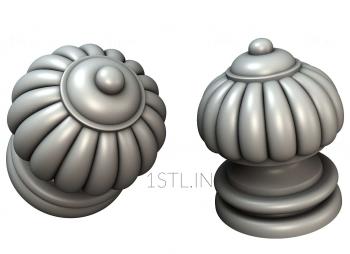 Finial (SHS_0054) 3D model for CNC machine