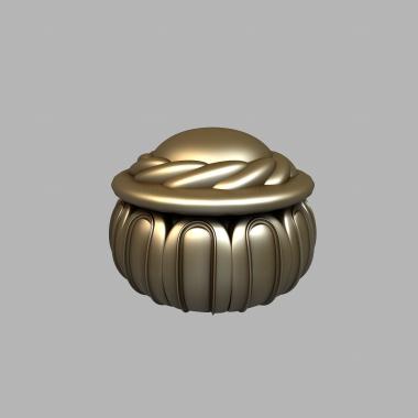 Finial (SHS_0061) 3D model for CNC machine