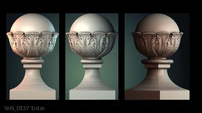 कलश (SHS_0137) सीएनसी मशीन के लिए 3D मॉडल