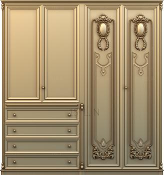 Cupboard (SHK_0007) 3D model for CNC machine