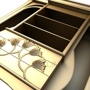 Cupboard (SHK_0013) 3D model for CNC machine