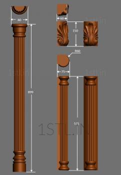 Cupboard (SHK_0084) 3D model for CNC machine