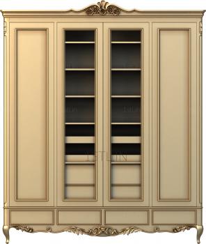 Cupboard (SHK_0093) 3D model for CNC machine