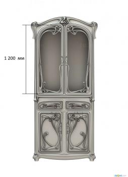अलमारी (SHK_0103) सीएनसी मशीन के लिए 3D मॉडल
