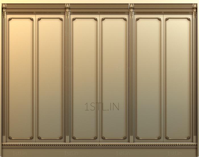 Cupboard (SHK_0113) 3D model for CNC machine