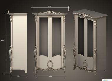 Cupboard (SHK_0167) 3D model for CNC machine