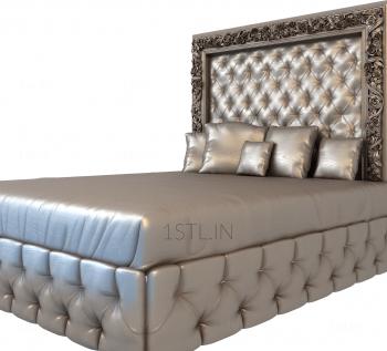 Headboard (SK_0025) 3D model for CNC machine