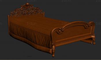 Headboard (SK_0093) 3D model for CNC machine