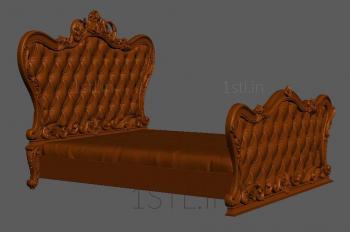 Headboard (SK_0191) 3D model for CNC machine