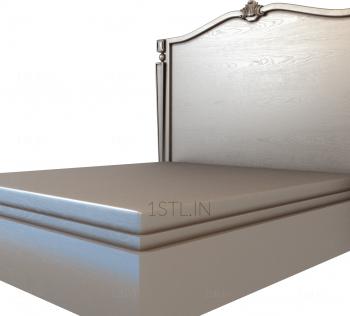 Headboard (SK_0313) 3D model for CNC machine