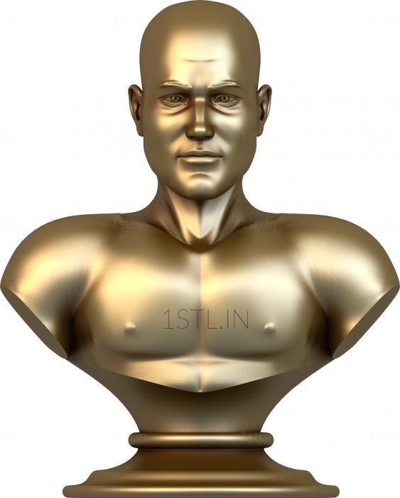 Statuette (STK_0014) 3D model for CNC machine