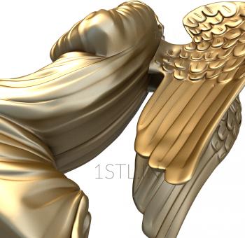 Statuette (STK_0032) 3D model for CNC machine