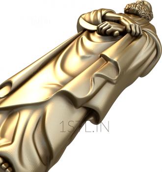 Statuette (STK_0071) 3D model for CNC machine