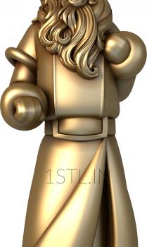 Statuette (STK_0184) 3D model for CNC machine