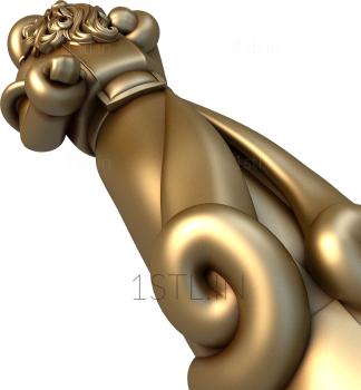 Statuette (STK_0184) 3D model for CNC machine