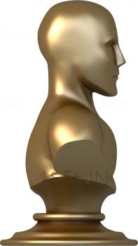 Statuette (STK_0191) 3D model for CNC machine