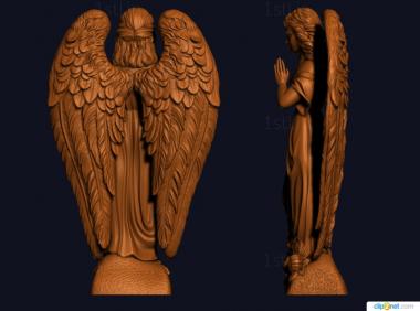 Statuette (STK_0239) 3D model for CNC machine