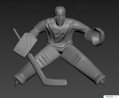 Statuette (STK_0294) 3D model for CNC machine