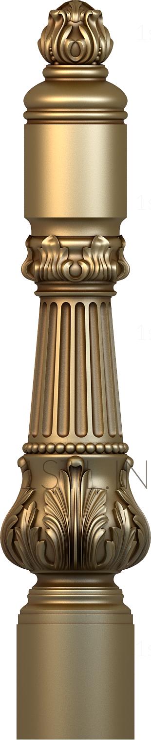 Pillar (ST_0122) 3D model for CNC machine