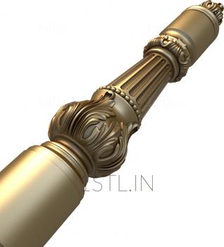 Pillar (ST_0122) 3D model for CNC machine