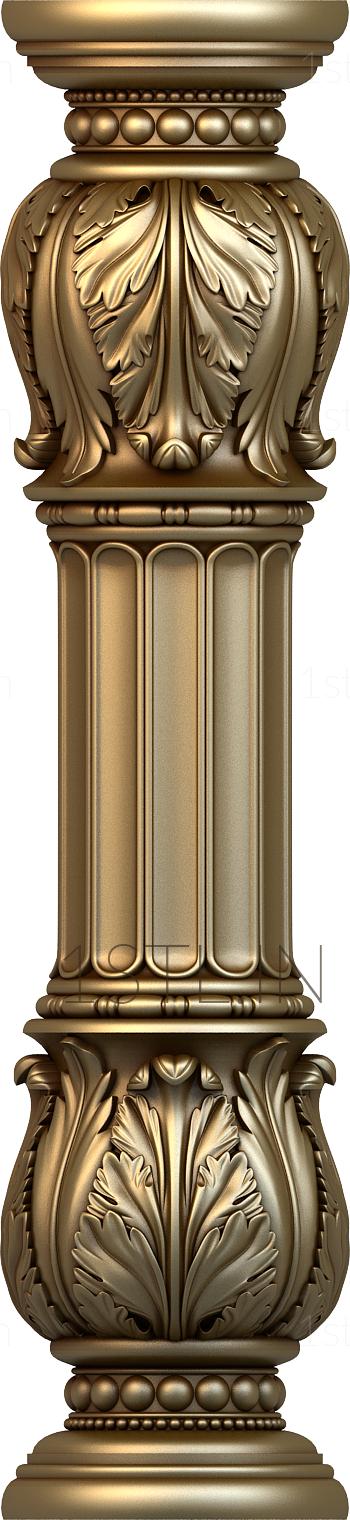 Pillar (ST_0151) 3D model for CNC machine