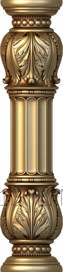 Pillar (ST_0151) 3D model for CNC machine