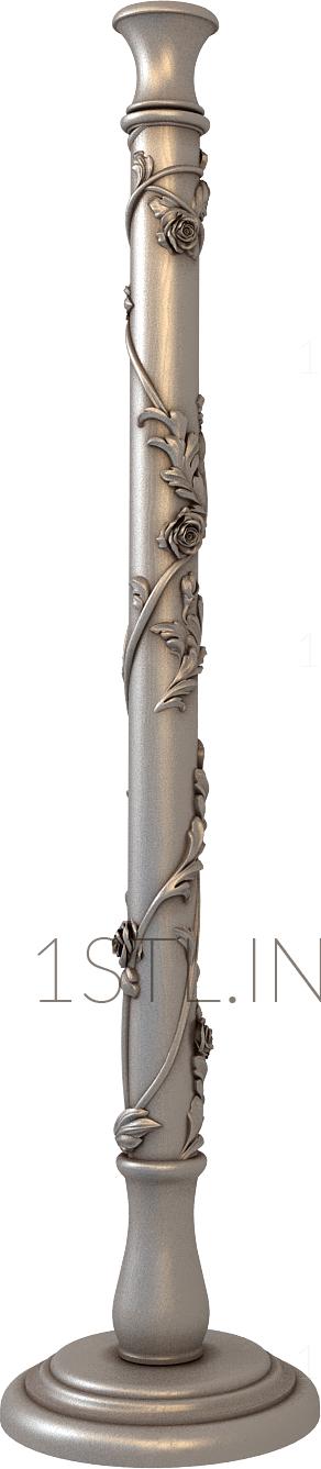 Pillar (ST_0170) 3D model for CNC machine