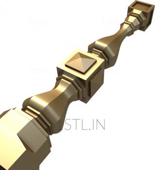 Pillar (ST_0183) 3D model for CNC machine