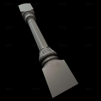 Pillar (ST_0200) 3D model for CNC machine