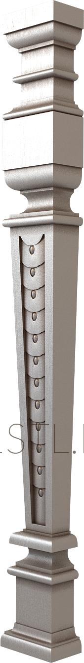 Pillar (ST_0204) 3D model for CNC machine
