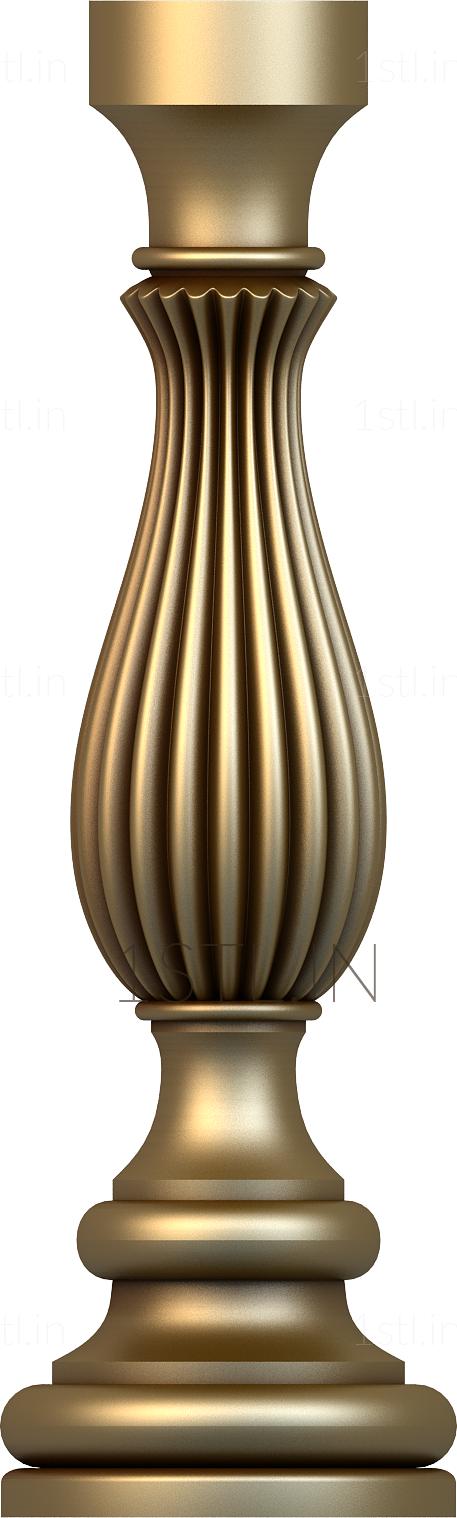 Pillar (ST_0215) 3D model for CNC machine