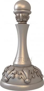 Pillar (ST_0217) 3D model for CNC machine