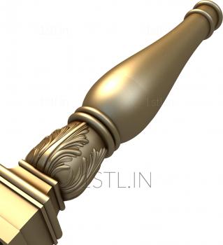 Pillar (ST_0221) 3D model for CNC machine