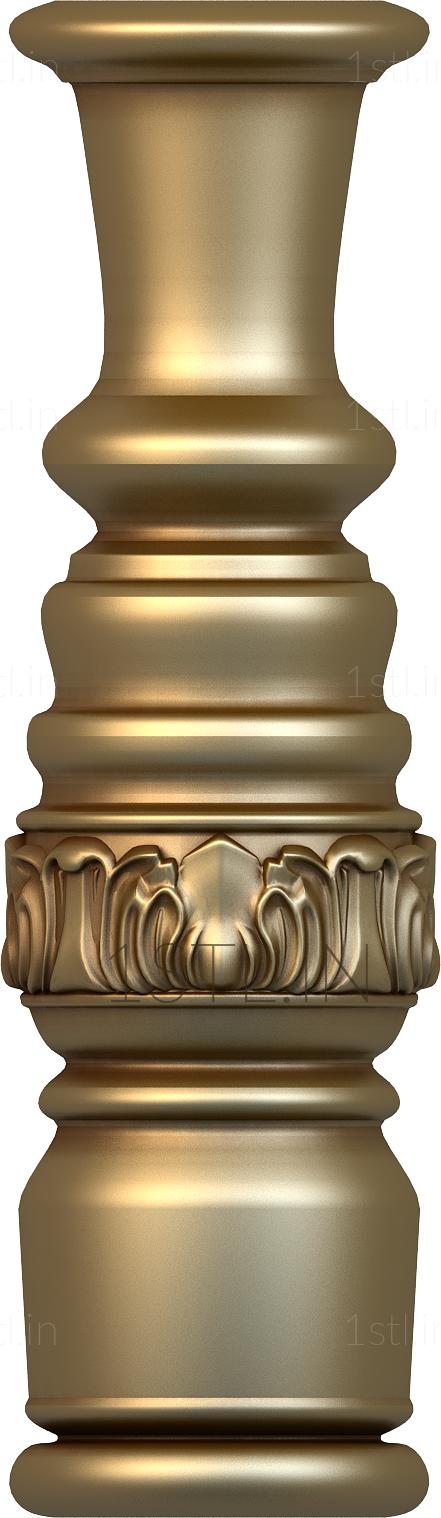 Pillar (ST_0222) 3D model for CNC machine