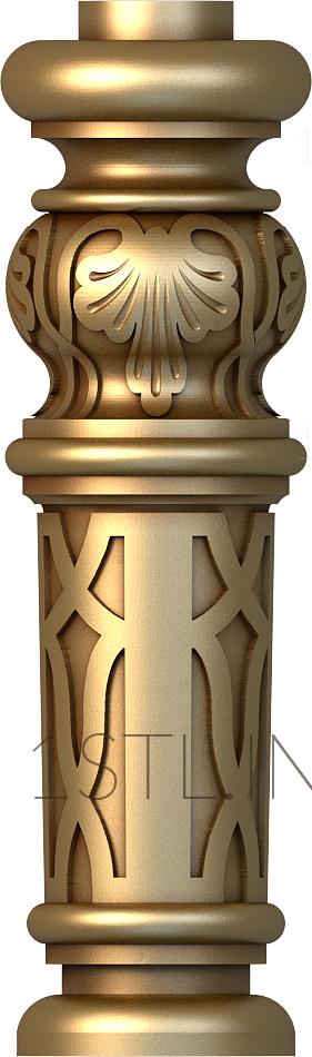 Pillar (ST_0229) 3D model for CNC machine