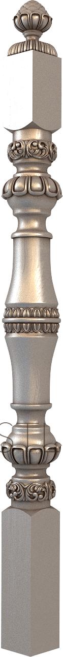 Pillar (ST_0248) 3D model for CNC machine