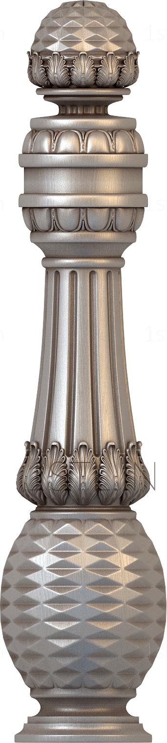 Pillar (ST_0277) 3D model for CNC machine