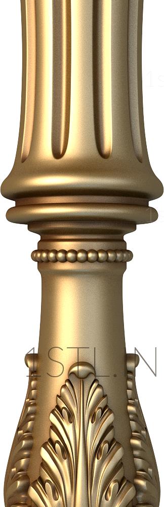 Pillar (ST_0282) 3D model for CNC machine