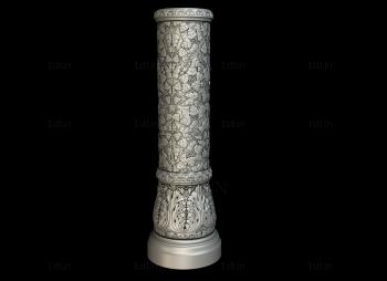 Pillar (ST_0285) 3D model for CNC machine