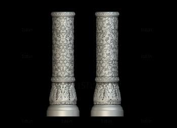 Pillar (ST_0285) 3D model for CNC machine