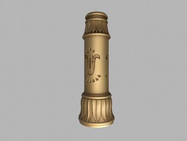 Pillar (ST_0310) 3D model for CNC machine