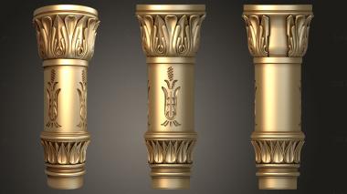 Pillar (ST_0312) 3D model for CNC machine