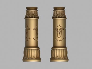 Pillar (ST_0313) 3D model for CNC machine