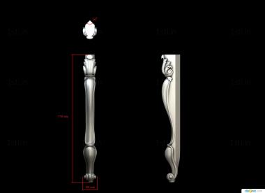 स्तंभ (ST_0322) सीएनसी मशीन के लिए 3D मॉडल