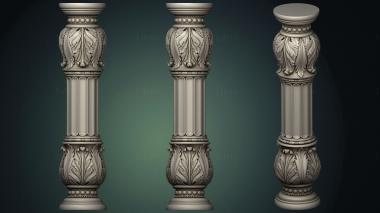 Pillar (ST_0361) 3D model for CNC machine