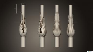 Pillar (ST_0369) 3D model for CNC machine