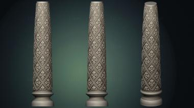 Pillar (ST_0384) 3D model for CNC machine