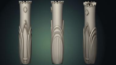 Pillar (ST_0388) 3D model for CNC machine