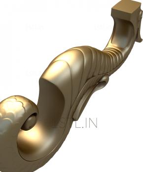 Newels (SZ_0090) 3D model for CNC machine