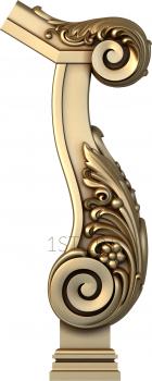 Newels (SZ_0102) 3D model for CNC machine